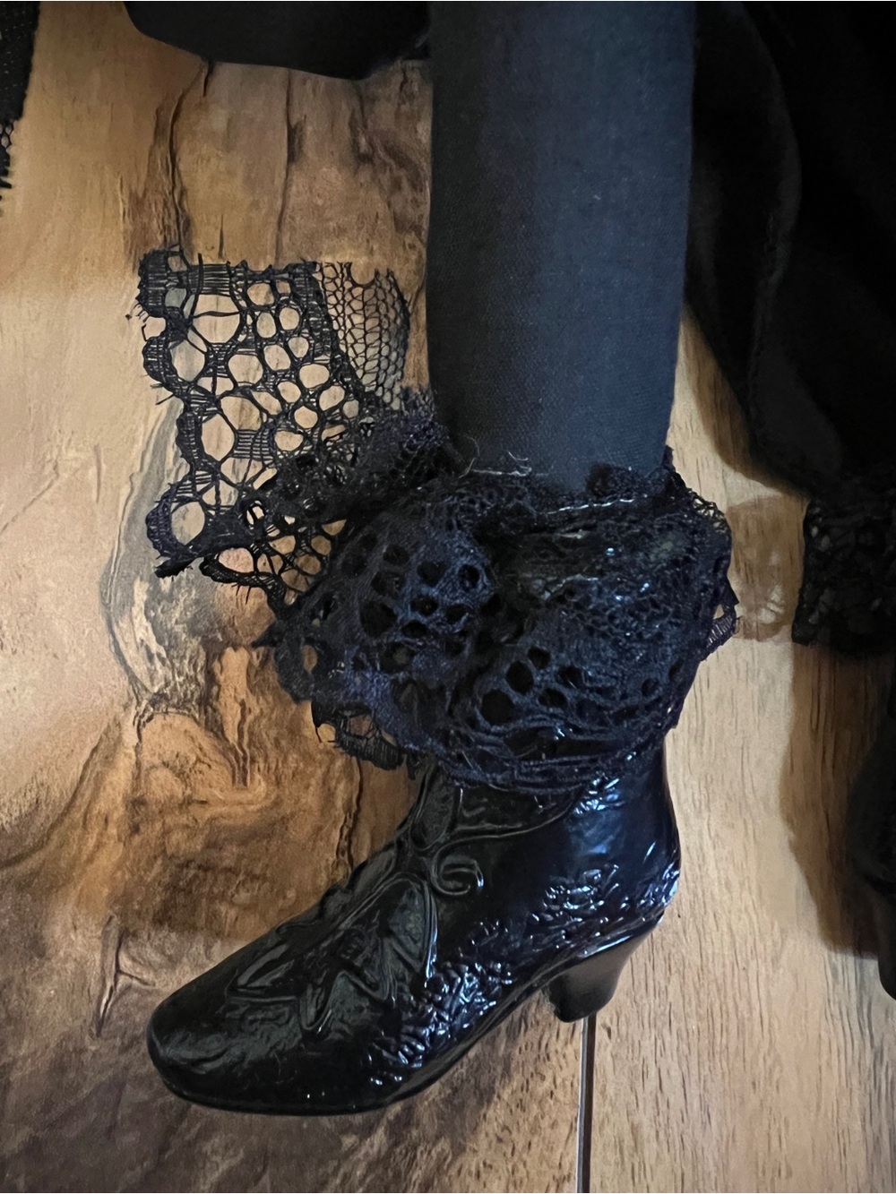 Broomstick Blvd Halloween Witch Shelf Sitter - Picture 3 of 3
